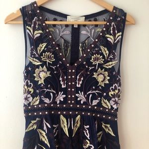 ANTHROPOLOGIE Moulinette Soeurs embroidered dress